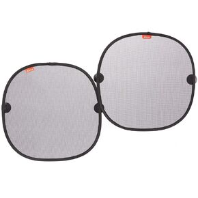 Diono Sun Stop Rear Window Sun Shade for Baby, Infant, Toddler, Rear-Facing Car Seat Shade, Blocks Sun Glare UV Rays, Black