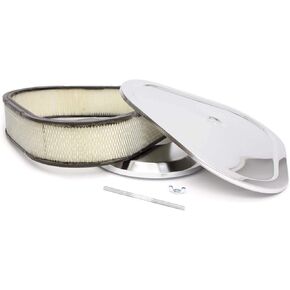 Company R7148 14" x 3" Triangular Drop Base Air Cleaner Set