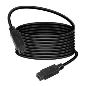 6FT Firewire 400 Cable,IEEE 1394 Firewire 4 Pin Male to 4 Pin Male Adapter Cable Firewire DV Cable for Printer, PC, Scanner, Camcorder (4Pin Male to 6Pin Male)