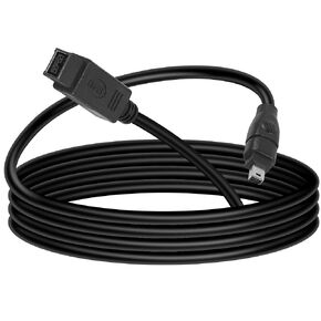 MEIRIYFA DV to Firewire 1394 9-Pin Male to 4-Pin Male Firewire 800 to 400 IEEE Adapter Cable for PC, Printer, Scanner, Digital Camera, SLR (6FT)