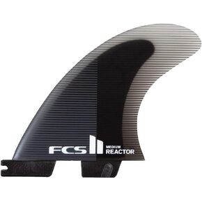 FCS II Reactor Performance Core Tri Fin Set - Charcoal/Black - M