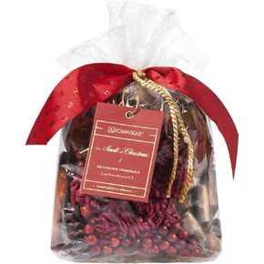 Aromatique The Smell of Christmas Potpourri Bag - Decorative Home Fragrance, Perfect Winter Decoration Long Lasting Room Sachet Air Freshener Botanicals Catchall Bowl Filler Decor Xmas Centerpiece 7oz
