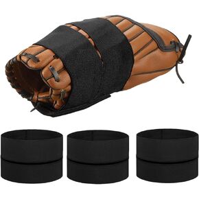 Baseball Glove with 3 Wraps Softball Catchers Glove for Youth Beginner Right Hand Throw Brown
