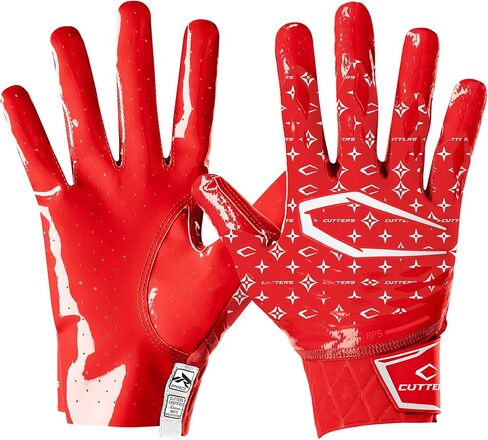 قفازات كرة القدم ذات الإصدار المحدود من CUTTERS - Rev Pro 5.0 - جهاز استقبال عريض مانع للانزلاق (زوج واحد) in Kuwait