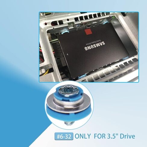12 حزمة مسامير عزل جروميت كتم الصوت لـ HP 3.5 بوصة 3.5 بوصة HDD DC5800 DC7800 DC7900 6005 6200 6300 Z200 6000 8000 8100 8200 8300 Z400 Z200 Z210 Z220 Z600 450712-001 (12 براغي) ) in Saudi Arabia