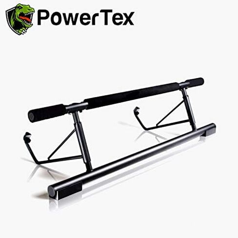 شريط سحب للمدخل - لا يوجد شريط للذقن فوق الباب وقبضة واسعة و5 أشرطة مقاومة مجانية للتمارين المنزلية واللياقة البدنية وصالة الألعاب الرياضية in Kuwait