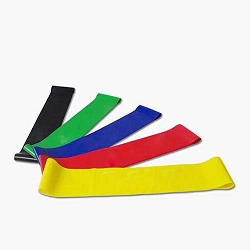 شريط سحب للمدخل - لا يوجد شريط للذقن فوق الباب وقبضة واسعة و5 أشرطة مقاومة مجانية للتمارين المنزلية واللياقة البدنية وصالة الألعاب الرياضية in Kuwait