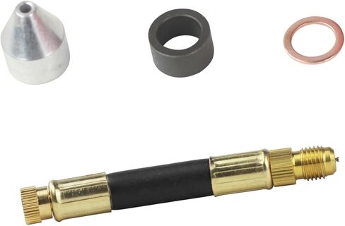 18 قطعة مجموعة اختبار ضغط محرك الديزل ومحول صمام شريدر 305.32 مع حافظة للسيارة والشاحنة الإصدار الجديد in Kuwait