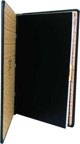 Wilson Jones Corporate Minute Book, Letter Size 8.5 x 11 Inches, 125 Pages/250 Sides, Black (W0395-11) in Kuwait