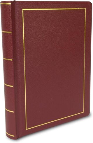 Wilson Jones Corporate Minute Book, Letter Size 8.5 x 11 Inches, 125 Pages/250 Sides, Black (W0395-11) in Kuwait