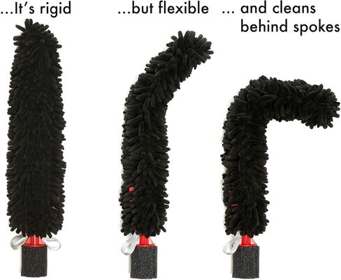 Wheel Cleaning Brush Car Detailing Kit - Rim Brush, Lug Nuts and Wheel Cleaner Brush Car Wash Kit -Tire Brushes for Cleaning Rims - Car Cleaning Supplies and Rim Cleaner Brush Set in Saudi Arabia
