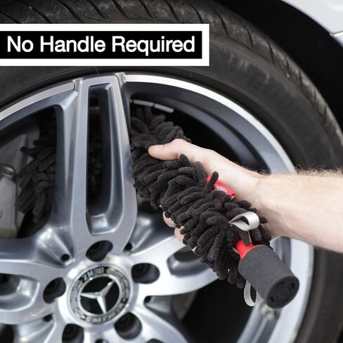 Wheel Cleaning Brush Car Detailing Kit - Rim Brush, Lug Nuts and Wheel Cleaner Brush Car Wash Kit -Tire Brushes for Cleaning Rims - Car Cleaning Supplies and Rim Cleaner Brush Set in Saudi Arabia