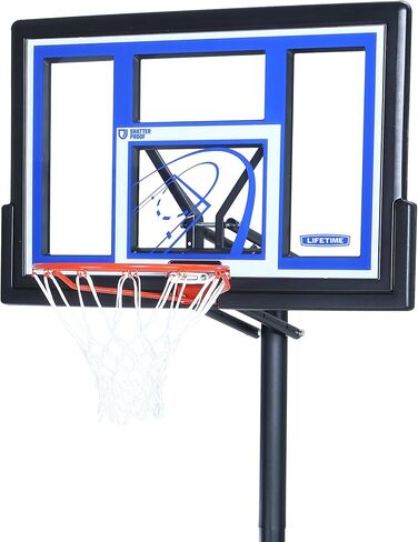 Lifetime 1531 Portable Basketball System, 48 Inch Shatterproof Backboard in Saudi Arabia