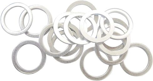 82521-15167A 20x Oil Pan Drain Plug Gaskets - Crush Washers - Compatible with Hyundai, Kia - Replaces OEM #: 21513-23001 in Saudi Arabia