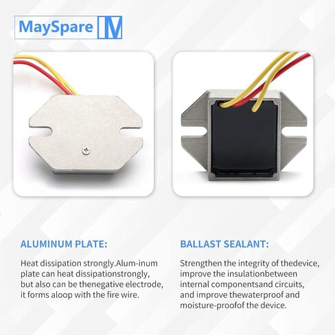 MaySpare 394890 Electrical Voltage Regulator 10-16 Amp Compatible with Briggs Stratton 845907 797375 393374 691185 122002 122012 122032 192400 196400 Engine LA175 Z245 MIU12514 LG691185 in Saudi Arabia