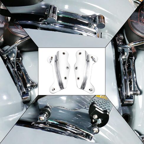 مجموعة أدوات إرساء مخصصة بأربع نقاط لملحقات Harley Touring 2009 2010 2012 2013 Street Glide، Electra Glide، Road King، Road Glide، مجموعة أجهزة كروم سريعة الإصدار in Kuwait