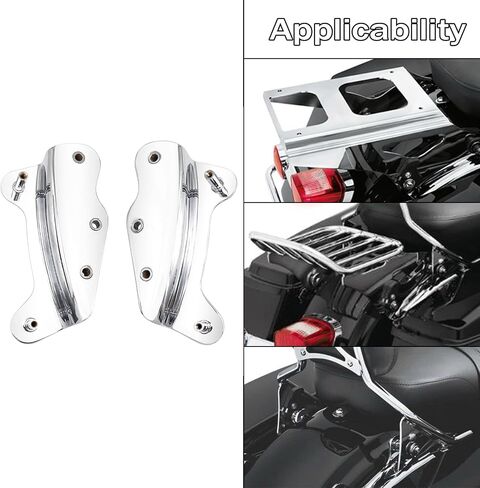 مجموعة أدوات إرساء مخصصة بأربع نقاط لملحقات Harley Touring 2009 2010 2012 2013 Street Glide، Electra Glide، Road King، Road Glide، مجموعة أجهزة كروم سريعة الإصدار in Kuwait