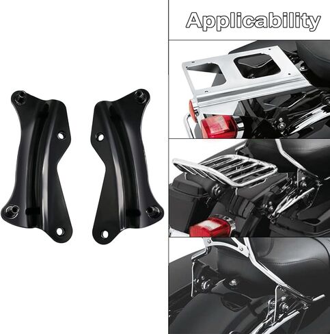 مجموعة أدوات إرساء مخصصة بأربع نقاط لملحقات Harley Touring 2009 2010 2012 2013 Street Glide، Electra Glide، Road King، Road Glide، مجموعة أجهزة كروم سريعة الإصدار in Kuwait