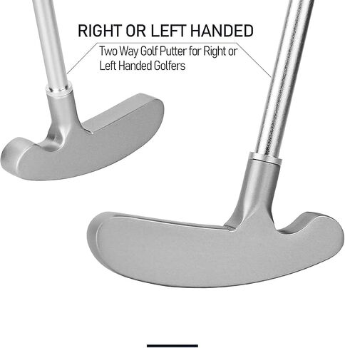 Two Way Golf Putter Removable Alloy Rod Golf Putter for Right or Left Handed Golfers 33 in for Adult Teenagers in Saudi Arabia