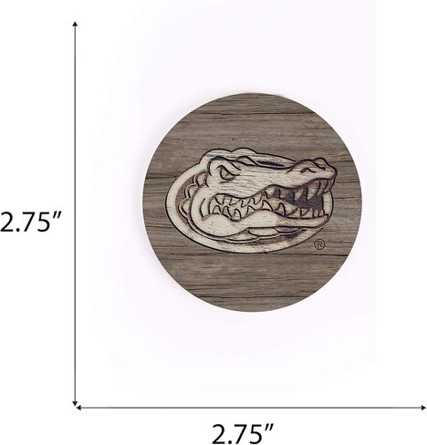 Purdue University Boilermakers Logo 2.75 x 2.75 Ceramic Car Coasters Pack of 2 in Saudi Arabia