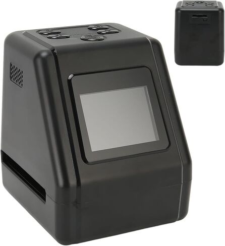 Slide to Digital Image Converter, Fast Conversion Film Negative to Digital Converter Convert 135 126 110 Films Slides and Negatives to Digital JPG Photos 12MP with 2.0in LCD Screen in Saudi Arabia