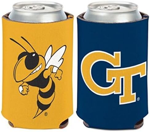 WinCraft NCAA Georgia Tech University Yellowjackets 1-Pack 12 أوقية. مبرد علب على الوجهين in Saudi Arabia