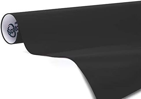 3M 1080 Matte Black Air-Release Vinyl Wrap Roll (1/2ft x 5ft) in Saudi Arabia