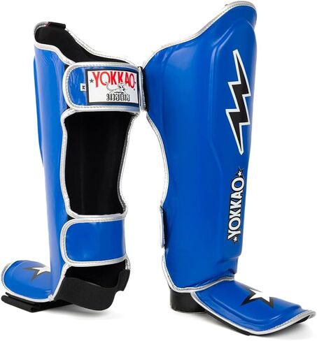 YOKKAO Muay Thai Designer Shin Guards: Superior Protection and Support for Muay Thai, Kickboxing, and MMA - Premium Quality and Stylish Design for All Skill Levels in Saudi Arabia