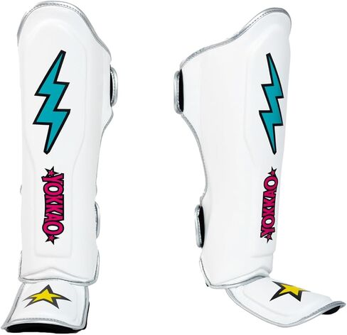 YOKKAO Muay Thai Designer Shin Guards: Superior Protection and Support for Muay Thai, Kickboxing, and MMA - Premium Quality and Stylish Design for All Skill Levels in Saudi Arabia