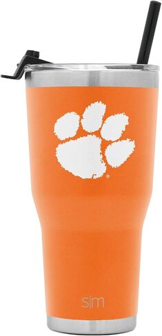 Simple Modern Officially Licensed Collegiate University Tumbler with Straw and Flip Lid Insulated Stainless Steel Thermos | Cruiser Collection | 30oz in Saudi Arabia