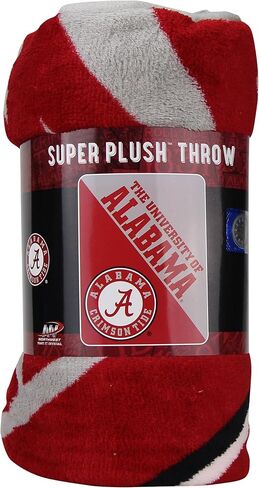 Officially Licensed NCAA "Halftone" Micro Raschel Throw Blanket, 46" x 60", Multi Color in Saudi Arabia