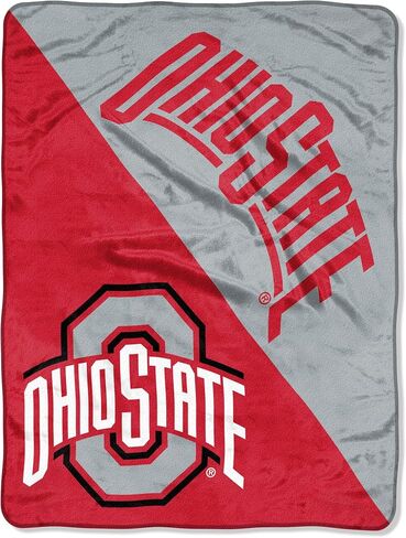 Officially Licensed NCAA "Halftone" Micro Raschel Throw Blanket, 46" x 60", Multi Color in Saudi Arabia
