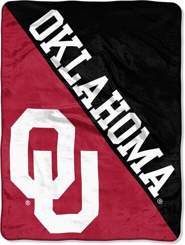 Officially Licensed NCAA "Halftone" Micro Raschel Throw Blanket, 46" x 60", Multi Color in Saudi Arabia