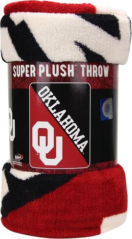 Officially Licensed NCAA "Halftone" Micro Raschel Throw Blanket, 46" x 60", Multi Color in Saudi Arabia