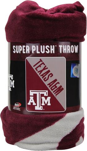 Officially Licensed NCAA "Halftone" Micro Raschel Throw Blanket, 46" x 60", Multi Color in Saudi Arabia