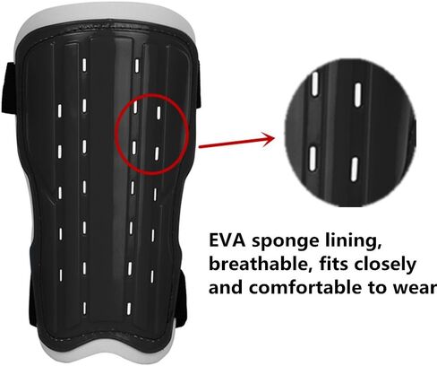 Soccer Shin Pad Over Knee Soccer Socks 2 Pairs Kids/Adults Leg Carf Protective Shin Pads Guard Board and Impact Resistant Size in M/L for Adults and Teenagers in Saudi Arabia