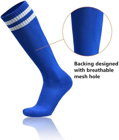 Soccer Shin Pad Over Knee Soccer Socks 2 Pairs Kids/Adults Leg Carf Protective Shin Pads Guard Board and Impact Resistant Size in M/L for Adults and Teenagers in Saudi Arabia