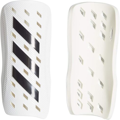 adidas Unisex-Adult Tiro Club Shin Guards, White/Black, Small in Saudi Arabia