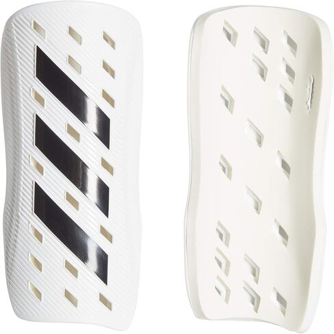 adidas Unisex-Adult Tiro Club Shin Guards, White/Black, Small in Saudi Arabia