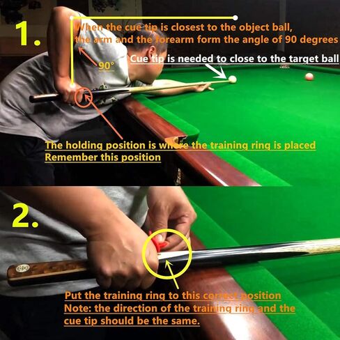 Training Bracelet Pool Cue Snooker Billiards Wrist Braces Convenience Ball Training Equipment Aiming Bracelet Billiard Accessories in Kuwait
