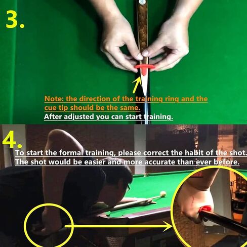 Training Bracelet Pool Cue Snooker Billiards Wrist Braces Convenience Ball Training Equipment Aiming Bracelet Billiard Accessories in Kuwait