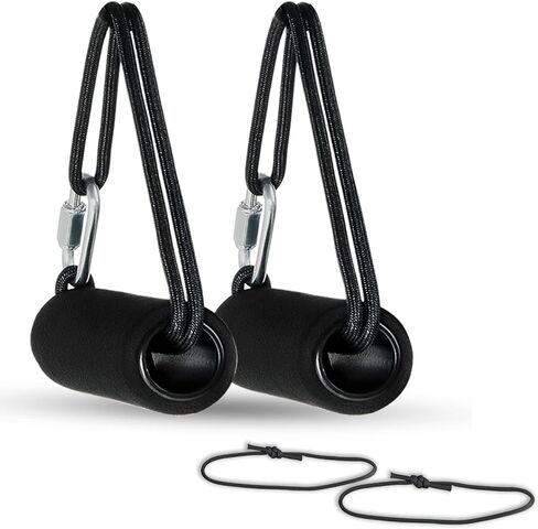 Dynamic Pull Up Bar Handles,Suitable for P10 and Other Portable Pull Up Bar,Strength Training Equipment Accessorier with Built-in Steel Tube in Kuwait