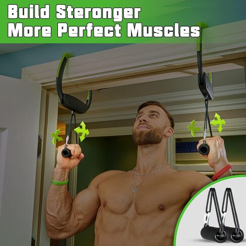 Dynamic Pull Up Bar Handles,Suitable for P10 and Other Portable Pull Up Bar,Strength Training Equipment Accessorier with Built-in Steel Tube in Kuwait