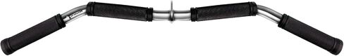 Curl Pulldown Bar 30in with Full Rotation and Rubber Handle for Gym in Kuwait