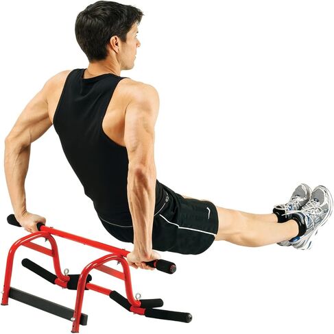 GOFIT GF-CL-DCUS شريط الذقن لأعلى وسحب لإطارات الأبواب، أحمر in Kuwait