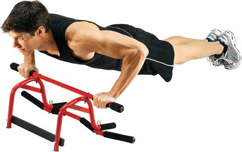 GOFIT GF-CL-DCUS شريط الذقن لأعلى وسحب لإطارات الأبواب، أحمر in Kuwait