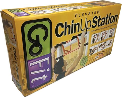 GOFIT GF-CL-DCUS شريط الذقن لأعلى وسحب لإطارات الأبواب، أحمر in Kuwait