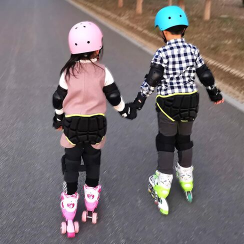 Children Butt Pad for Skating, Kids Extreme Sports Hip Tailbone Protection, 3D Padded Anti Impact Shorts for Skiing Snowboarding Skateboarding Roller Skating in Saudi Arabia