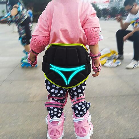 Children Butt Pad for Skating, Kids Extreme Sports Hip Tailbone Protection, 3D Padded Anti Impact Shorts for Skiing Snowboarding Skateboarding Roller Skating in Saudi Arabia