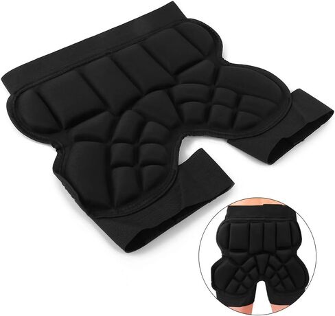 Tbest Butt Guard，Children Kids Butt Hip Protection Shorts Pants Pad for Ski Skate Snowboard Roller Skating Anti‑Drop Skating Hip Protection Cushion Sports Guard Children's Sports Equipment in Saudi Arabia